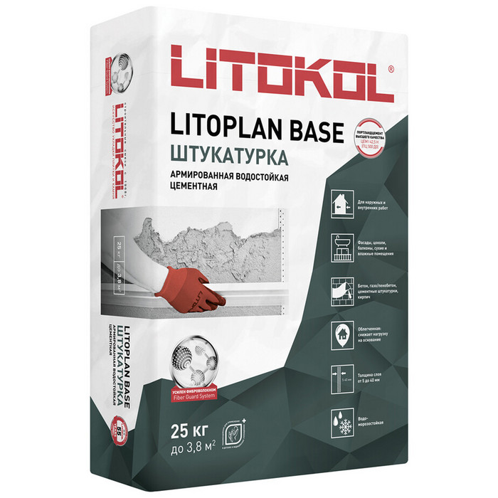 Штукатурка Litokol