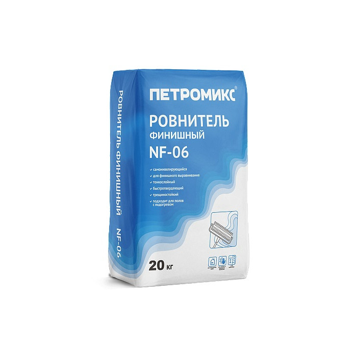 Ровнитель финишный ПЕТРОМИКС NF-06 20 кг