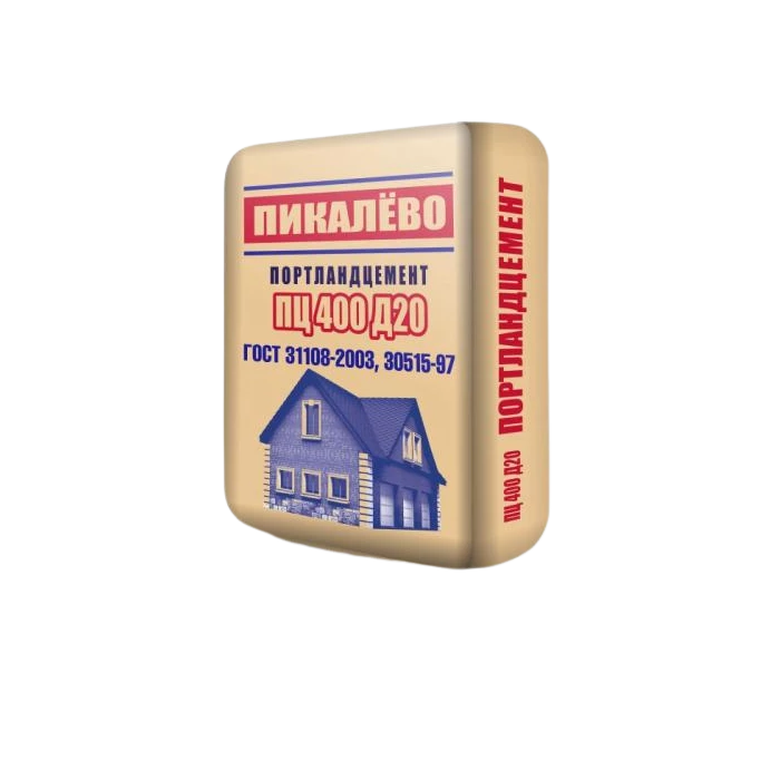 Цемент ПЦ 400 Д20 (ЦЕМ II/А-Ш 32,5) 45 кг