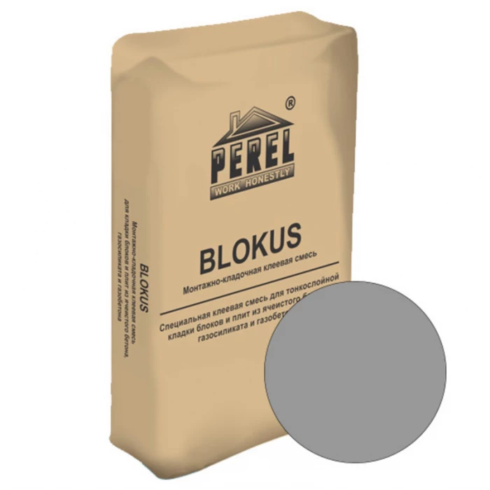 Клеевая смесь PEREL Blokus 0340 40 кг