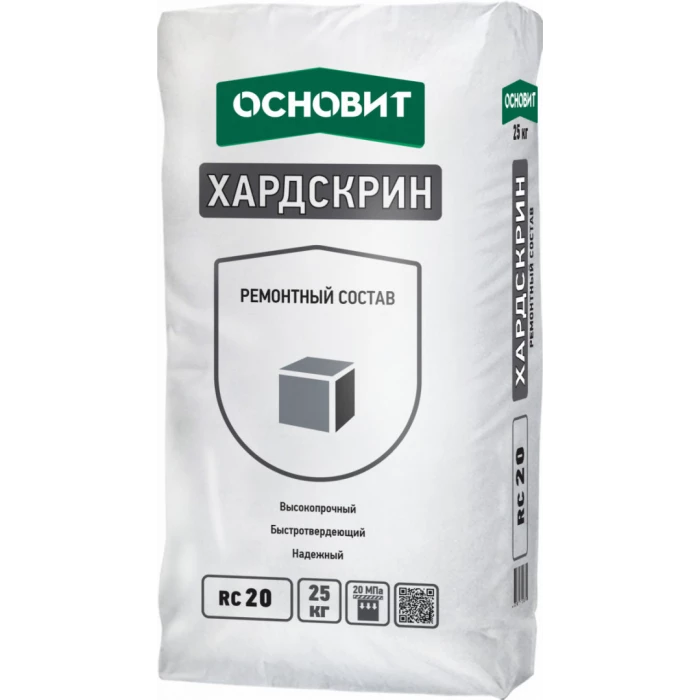 Ремонтный состав ОСНОВИТ ХАРДСКРИН RC20 25 кг