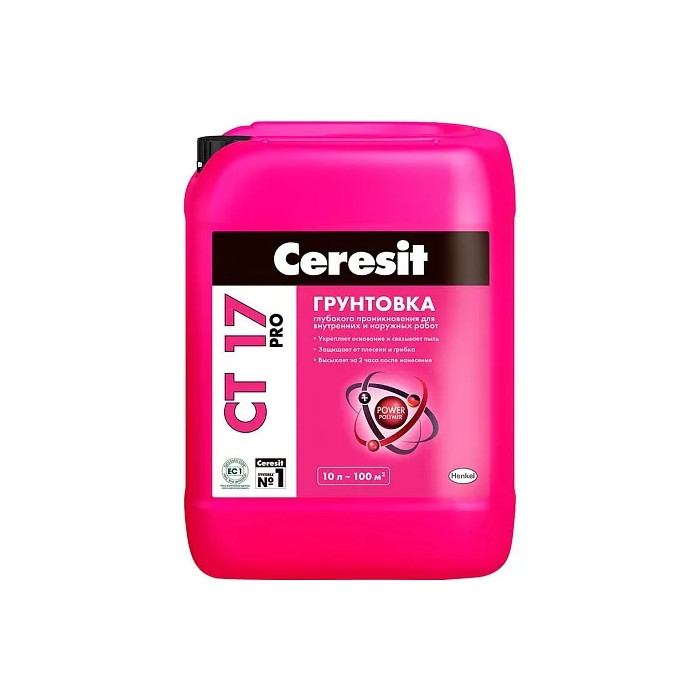 Грунтовка Ceresit CT 17 PRO 10 л